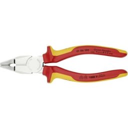 01 06 190 vde Pince universelle 190 mm din iso 5746, din en 60900 C52561 - Knipex