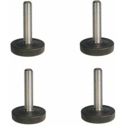 Cyclingcolors - 4x vis pied M8 x 20 base 29mm bouton moleté tête plastique molette meuble table