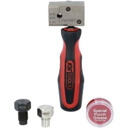 KS Tools 122.1215 Jeu de forets à sertir pour câble de frein universel FLAREFIXeco 4,75 mm, 4