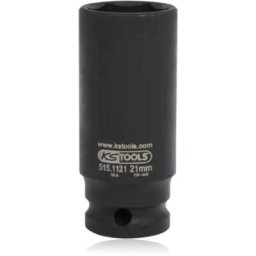 Kstools - ks tools - Douille longue à chocs 6 pans, 21 mm - 515.1121