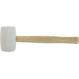 Silverline - maillet caoutchouc blanc 680G 868607