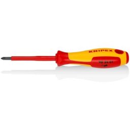 98 24 01 98 24 01 vde Tournevis cruciforme ph 1 Longueur de la lame: 80 mm din en 60900 - Knipex