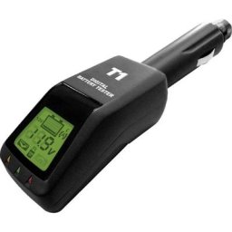 T1 Contrôleur de batterie, Testeur de batterie de voiture test daccu, port usb 90 mm x 55 mm x 30