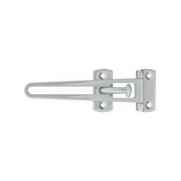 Socona - Entrebaîlleur de sécurité modern pour porte couleur chromé satiné P4