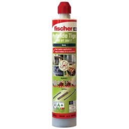 Résine hybride pour tiges filetées fis ht ii 380 c ton pierre cartouche 380ml Fischer 520109