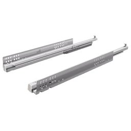 Hettich - Coulisse bois quadro v6 push to open - Profondeur intérieur de caisson mini : 463 mm