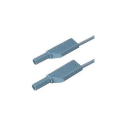 Sks Hirschmann - Cordon de mesure de sécurité mls ws 100/2,5 bl [Banane mâle 4 mm - Banane mâle 4