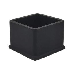 Moonstars - 4 tapis en caoutchouc antidérapant carré pour chaise, pied de table, 30 x 30 mm (3,0 x