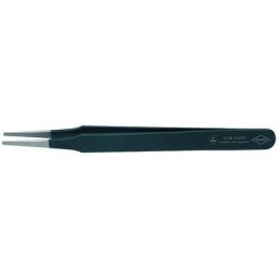 92 78 77 esd Pince brucelle de précision émoussée 145 mm - Knipex