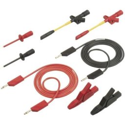 Set de cordons de mesure Sks Hirschmann pms 4 kfz [Banane mâle 4 mm - Banane mâle 4 mm] 1.50 m