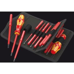 Set de lames interchangeables Kraftform Kompakt vde, 17 pièces Wera Kraftform Kompakt