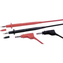 Set de cordons de mesure de sécurité Stäubli PLL-145/XZGL-410 FLEXI-2V 1,0 100 cm [Banane mâle 4 mm