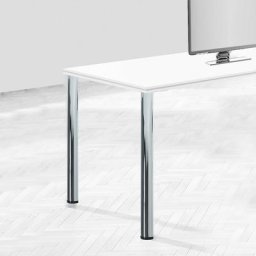 Pieds pour table d. 60 mm en acier