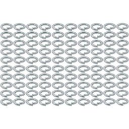 Cyclingcolors - 100x Rondelle grower élastique pour vis à tête cylindrique en acier zingué din 7980
