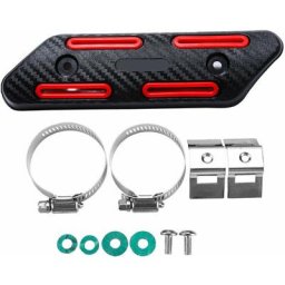 Bouclier thermique d'échappement de moto - Protection universelle contre les brûlures de moto crf,