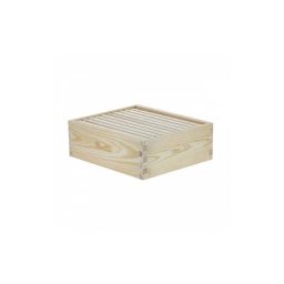 Ecoruche:ruches Classiques En Bois - Hausse Dadant 10 cadres Hoffmann + 9 cadres filés