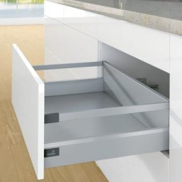 Hettich - Tiroir casserolier en kit - hauteur 94 mm (186 mm avec bandeaux) - arcitech - Décor :