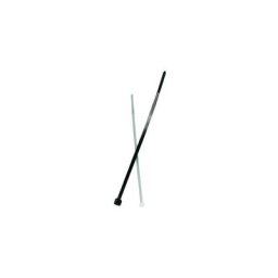 Fischer - 37573 ubn Serre-câble 200 mm 3.60 mm noir stabilisé aux uv 100 pc(s) - noir