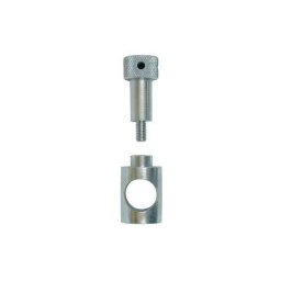 Gabarit C de perçage pour pose de gonds D. 22 mm - Clav. D. 14 mm - Zingué - L'unité