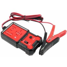 Testeur de Relais Automobile 12V Vérificateur de Batterie de Voiture Outil de Diagnostic avec Clips