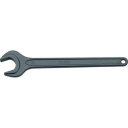 Clé plate simple 894 Ouverture de clé 70 mm Longueur 572 mm gris acier avec trou d’accrochage