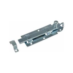 Verrou porte sécurité plat 100 x 35mm targette pêne loquet fermeture extérieur portail vérou rail