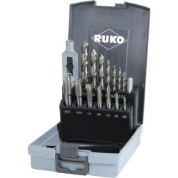Ruko - 245004RO Set de tarauds pour machine 15 pièces 1 set A734952