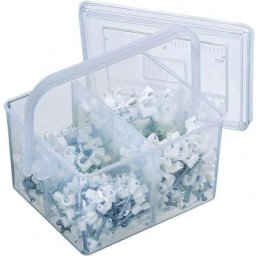 Tru Components - Assortiment de cavaliers 320 pièces 523509 blanc 1 pc(s) - blanc