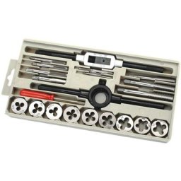 Set de forets d'alésage métriques, 21 pièces c.k T4032 métrique M3, M4, M5, M6, M8, M10, M12 21