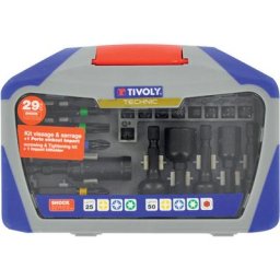 Tivoly - Coffret 29 pcs vissage et serrage à choc-SHOCK series