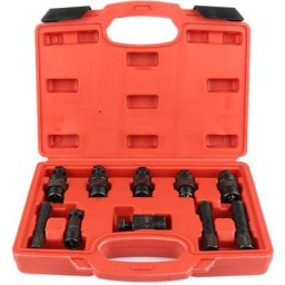 Bathrins - 10 Tailles Ensemble d'extraction de Volant de Moto Moto extracteur de Volant Moteur Set