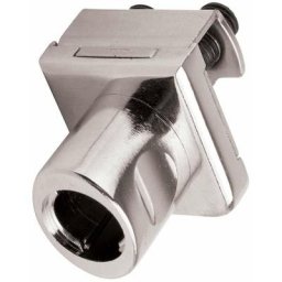 Mécanisme support serrure de porte en verre amovible 1 vantail épaisseur 4 - 7mm sans barillet