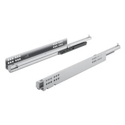 Hettich - Coulisse bois quadro v6 avec silent system - Profondeur intérieur de caisson mini : 293