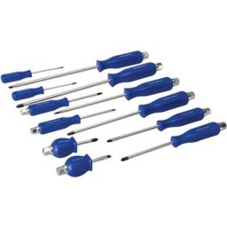 Silverline - set de 12 tournevis de mécanicien 12 pcs 467700
