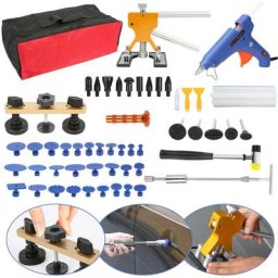 Randaco 57x outil de débosselage des bosses kit de réparation outil bosselage sans peinture pour