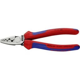 97 72 180 97 72 180 Pince à sertir pour embouts de câble 0.25 à 16 mm² - Knipex