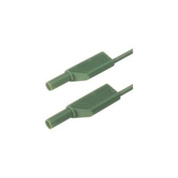 Sks Hirschmann - Cordon de mesure de sécurité mls ws 200/1 gn [Banane mâle 4 mm - Banane mâle 4 mm]