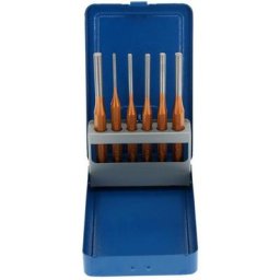 Gedore - 116 d Jeu de chasse-goupilles, 6 pcs en coffret escamotables en métal 8758050