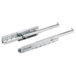 Hettich - Coulisse bois quadro 25 silent system - Profondeur intérieur de caisson mini : 363 mm
