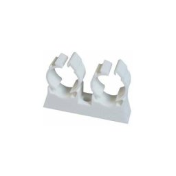 Fixation de tube multicouche ING FIXATION Tub-ring double Ø 20 mm - Boîte de 50 pièces - A315230