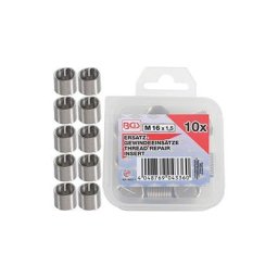 Bgs Technic - bgs 9432-1 inserts taraudés M16 x 1,5 mm 5 pièces