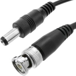 Câble combiné d'alimentation et coaxial bnc de 50m
