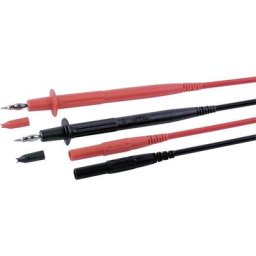 Set de cordons de mesure de sécurité Stäubli XPF-414 100 cm [Banane mâle 4 mm - pointe de test]