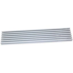 Emuca - Grille four, module 600 mm, Aluminium, Anodisé mat - Anodisé mat