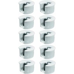 Cyclingcolors - 10x boitier excentrique 15mm assemblage plastique insert acier épaisseur bois 19mm