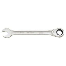 Gedore - Clé mixte à cliquet 7 r ouv. de clé 22 mm l. 292 mm droit