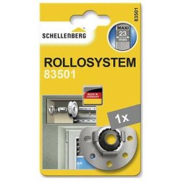 Schellenberg - Support murale système maxi axe octogonal 80x60x18mm