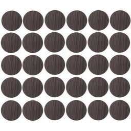 30x Cache vis adhésif autocollant diamètre 20mm bouchon trou meuble table chaise maison, bois