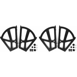 4 pièces/ensemble charnière de meubles de maison chaussures robustes tiroir armoire Flip plaque de