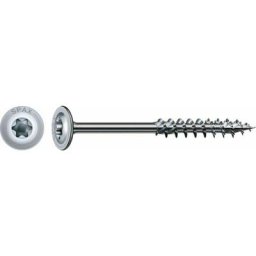 Spax - hi.force, 8 x 260 mm, 50 unités, Filetage partiel, Tête disque, t-star plus T40, 4CUT, wirox